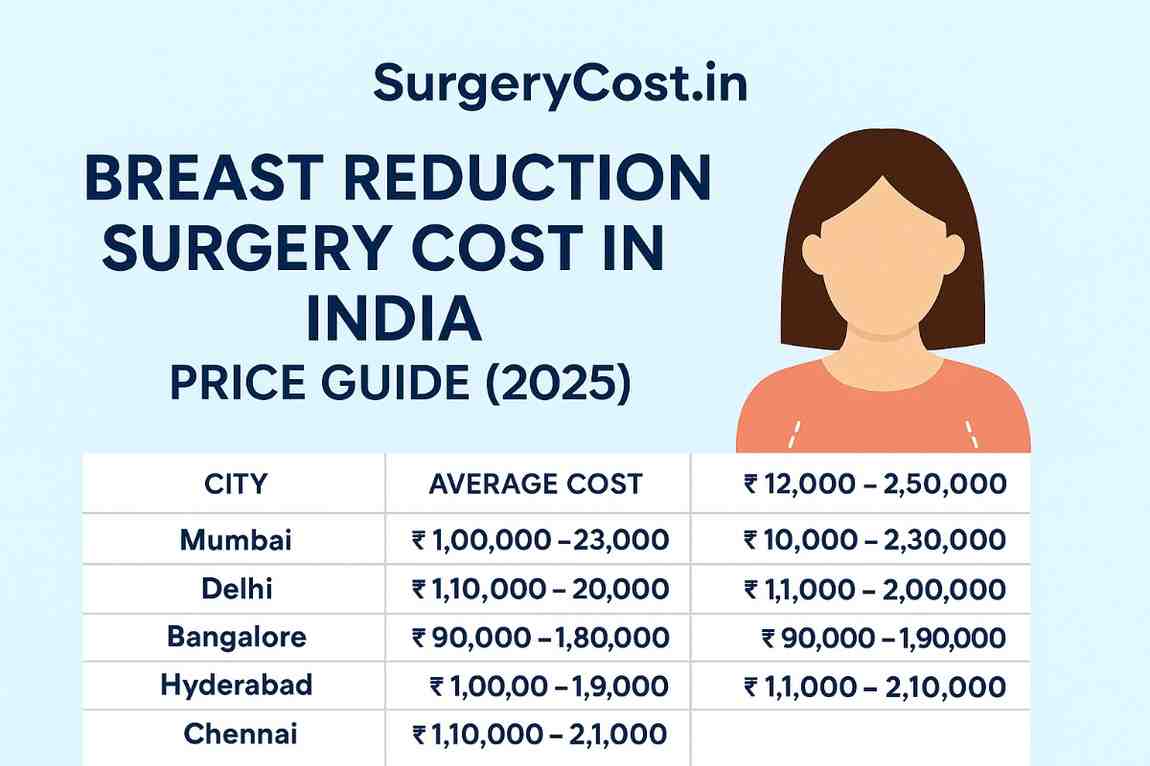 Breast Reduction Surgery Cost in India